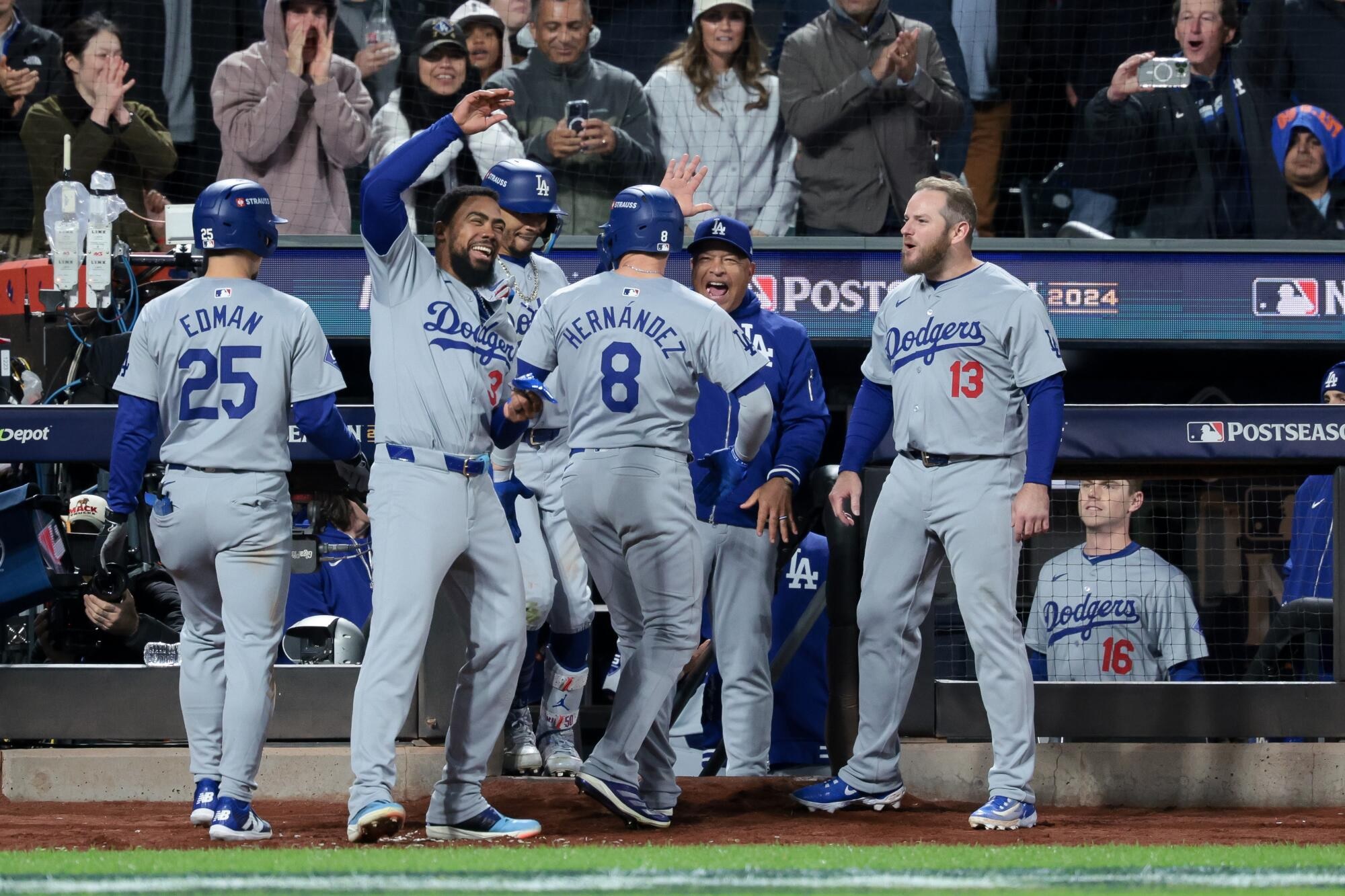 Dodgers con un pie dentro de la Serie Mundial